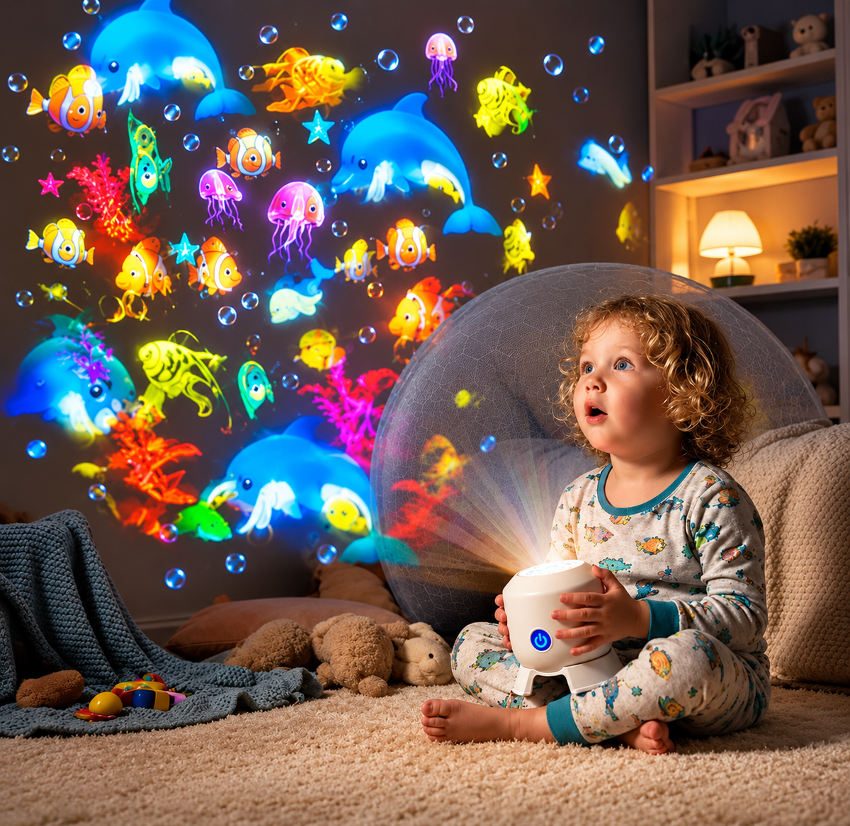 🔥 60%OFF - OceanGlow™ | Ocean Wave Projector Night Light