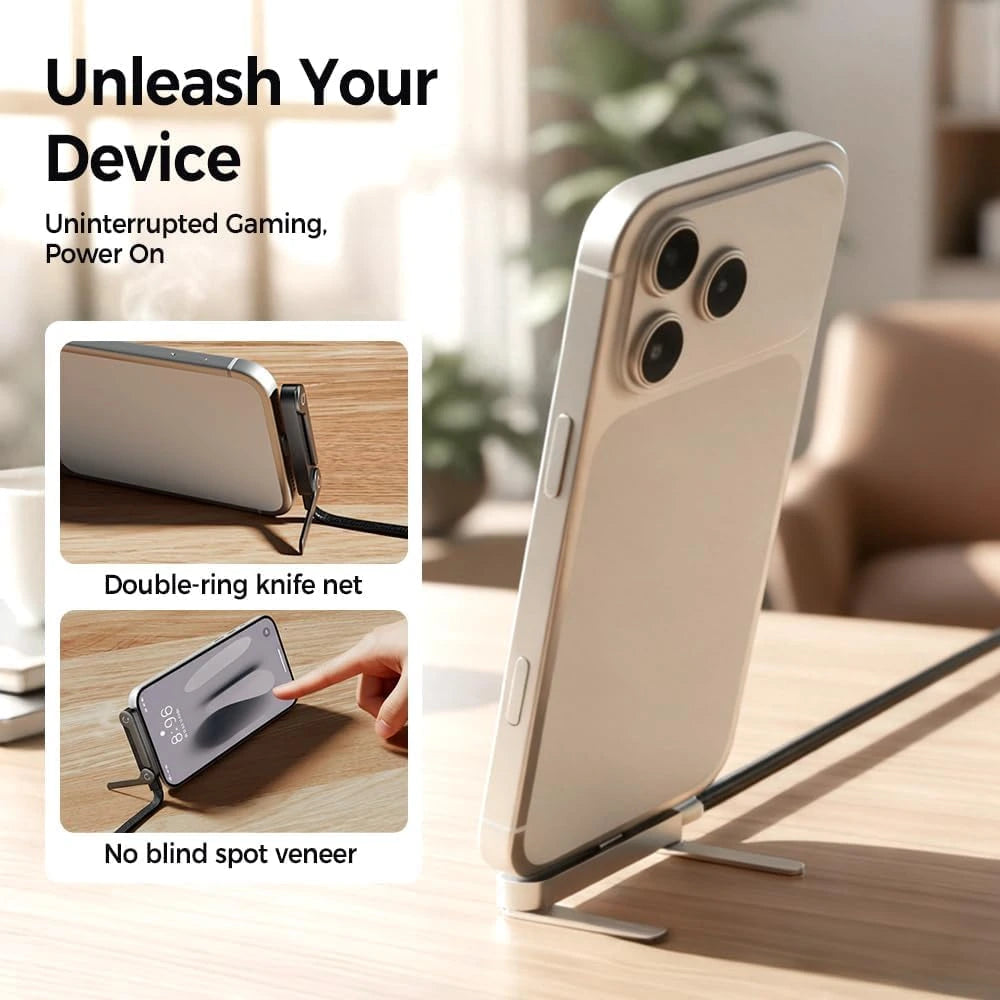 2 in 1 Invisible Holder Charger Cable