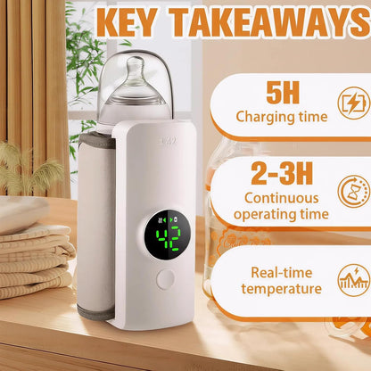 BabyHeat Go™ Portable Bottle Warmer