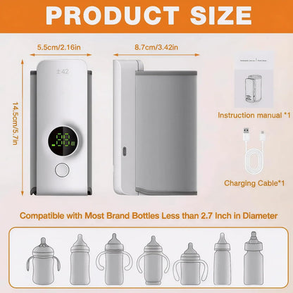 BabyHeat Go™ Portable Bottle Warmer