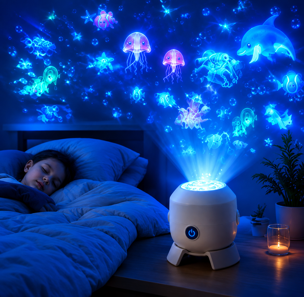 🔥 60%OFF - OceanGlow™ | Ocean Wave Projector Night Light