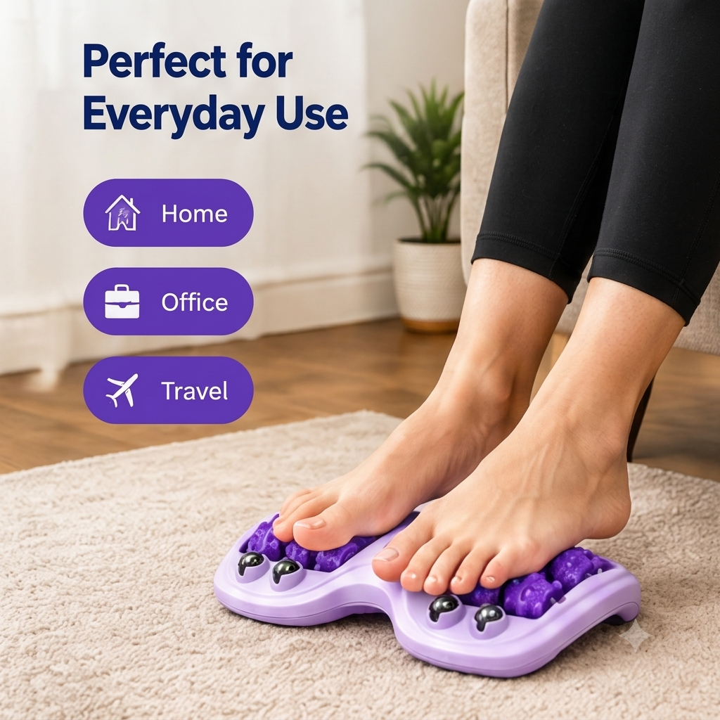 🔥 50% Off- SoleEase™ | Acupressure Foot Massage Roller
