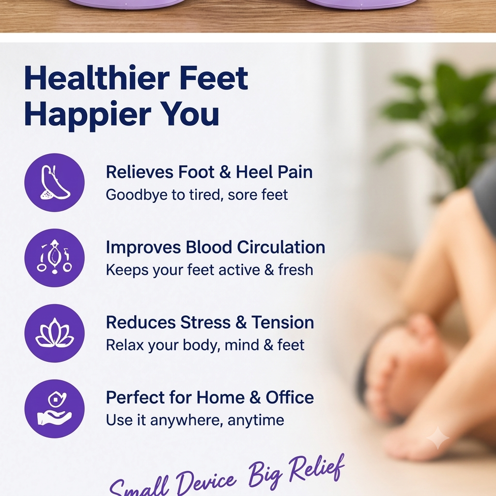 🔥 50% Off- SoleEase™ | Acupressure Foot Massage Roller