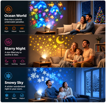 🔥 60%OFF - OceanGlow™ | Ocean Wave Projector Night Light